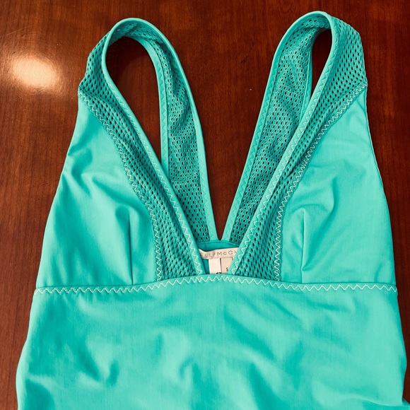 STELLA MCCARTNEY**Turquoise Gorgeous One-Piece Swimsuit**Sm. $389 - Picture 3 of 4